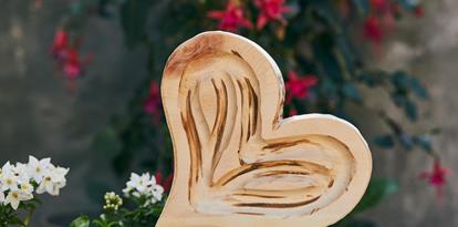 Herz aus Holz