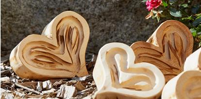 Wooden hearts