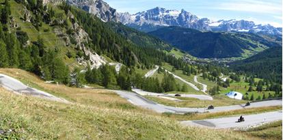 Motorradtour in Südtirol
